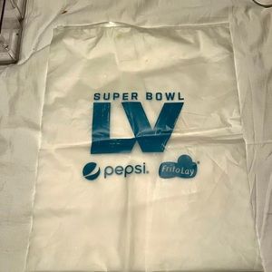 Super Bowl clear bag for stadium game days